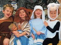 Blanket coverage for the school Nativity
