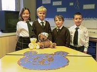 Children dig deep for Pudsey's cause