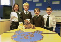 Children dig deep for Pudsey's cause