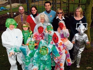 Pupils book in for dressing up fun