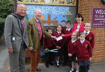 Mosaic unveiled at primary school