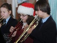 Festive treat for hospital patients