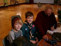 Scouts take to the airwaves