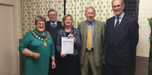 Clear-cut 'yes' to adopt town plan