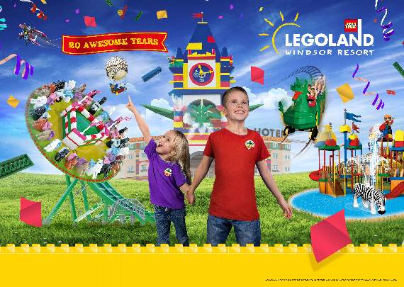 Legoland shop family ticket