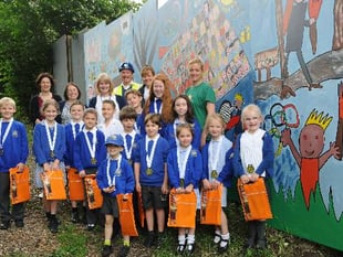Arty children win accolade
