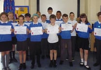 Pupils enter the dragons' den