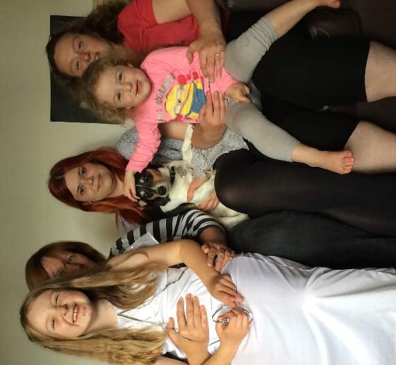 Brave Hazel's award for courage