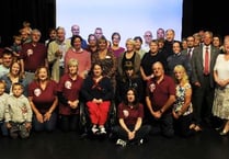 Beer festival folk pump out charity cash