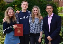 A-Level students pass the test