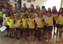 Brownies, Guides sing to save sport