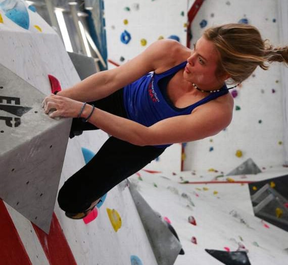 Climber Imogen stars in TV?ad