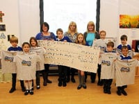 Pupils do their bit in cancer fight