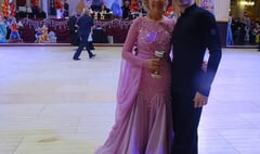 Glynis dances into Blackpool ballroom finals