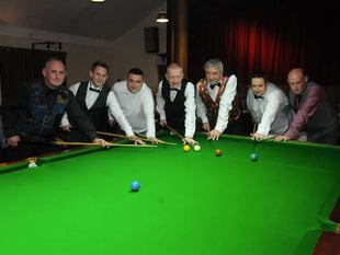 When Lindford went snooker loopy for John Virgo