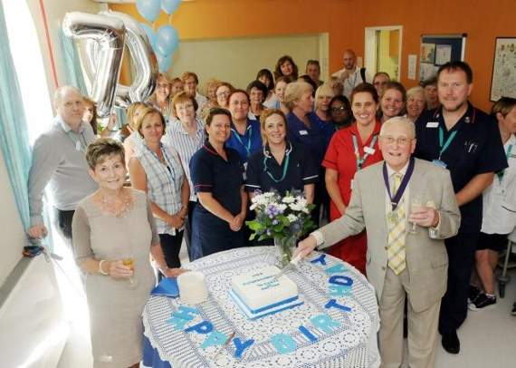 Party celebrates 70 years of NHS