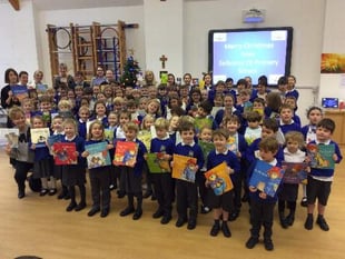 Pupils book in for Advent