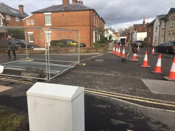 Six-mile diversion during three-week closure of key Farnham road