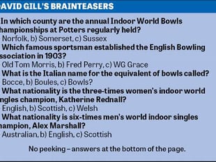 David Gill: I’m ‘biased’, maybe, but bowls is such a great sport