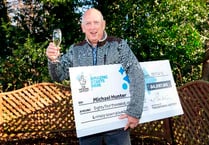 A very happy birthday lottery win