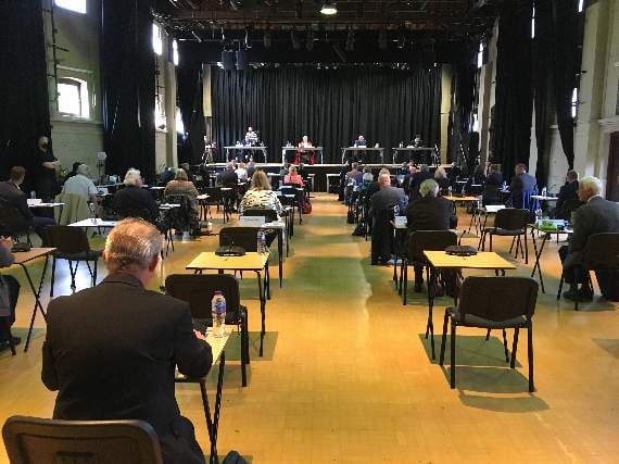 Fiery debate as councillors clash over merger plan