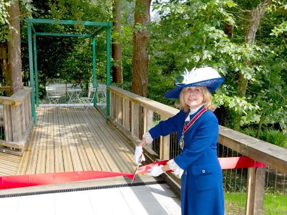 Treehouse with a view for Holy Cross patients