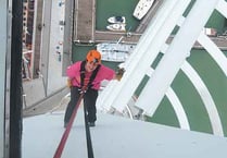 Sign up for Phyllis Tuckwell's last ever Spinnaker Tower abseil