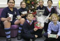 Pupils donate Christmas presents for care home residents