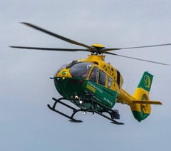 Air ambulance hit by fuel price surge