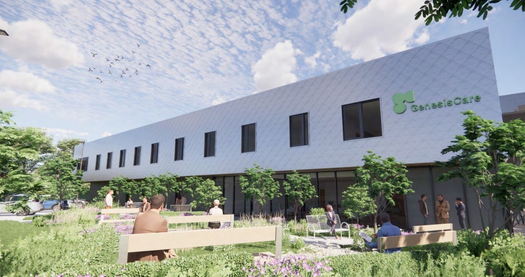 Plans for Royal Surrey County Hospital's cancer centre, taken from planning documents