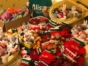 Kind-hearted knitters raise a smile