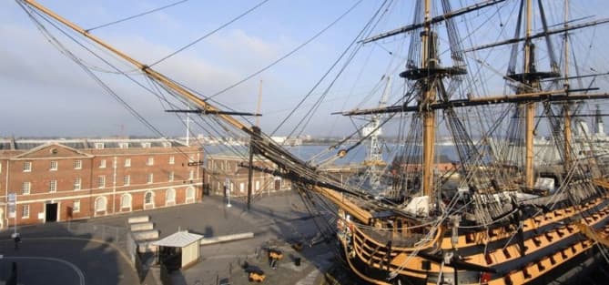Victory open during her £35m restoration