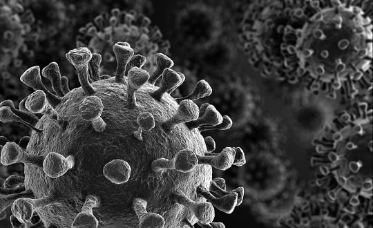 Coronavirus image issued by UK Gov