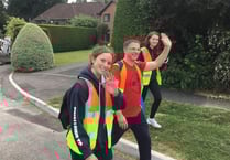 Peace walk raised total of £7,700