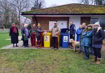 Villagers of Selborne have new bins for latest recycling trends