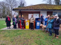 Villagers of Selborne have new bins for latest recycling trends