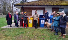 Villagers of Selborne have new bins for latest recycling trends