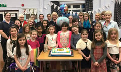Birthday party for 3rd Bordon Brownies