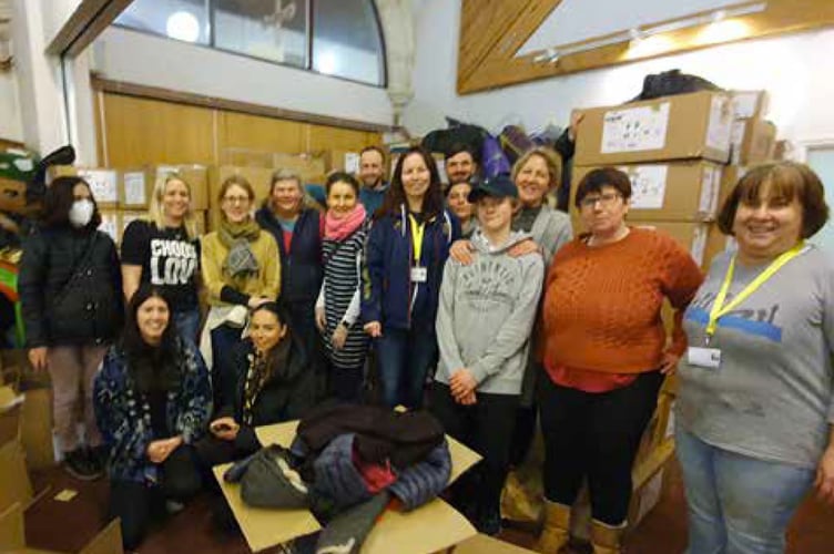 Farnham aid for Ukraine refugees
