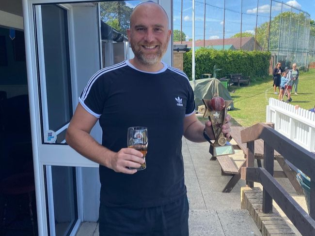 Ricky Yates was Rowledge’s man of the match for his 58 and tight six-over spell, the award sponsored by Sandrock pub and takeaway