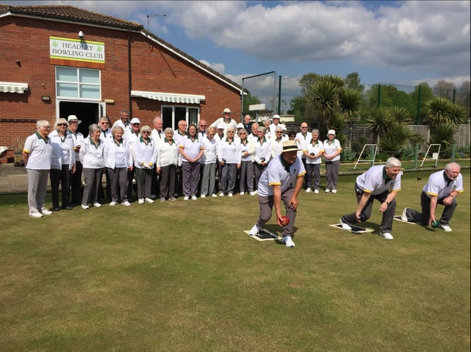 Headley Bowls Opening of Green 2022