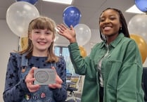 Alresford girl wins Blue Peter contest to design satellite emblem