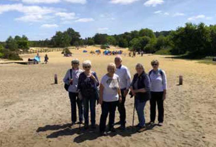 Liphook U3A at Frensham Pond