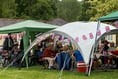 Fizz, chips and Jubilee cake as Beech villagers celebrate the Queen