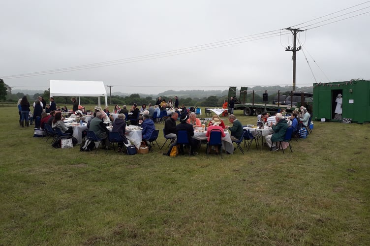 Platinum Jubilee party in Kingsley.