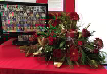 Flower festival helped celebrate Platinum Jubilee in Four Marks