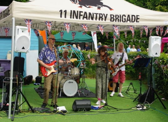 The band No Small Thing.