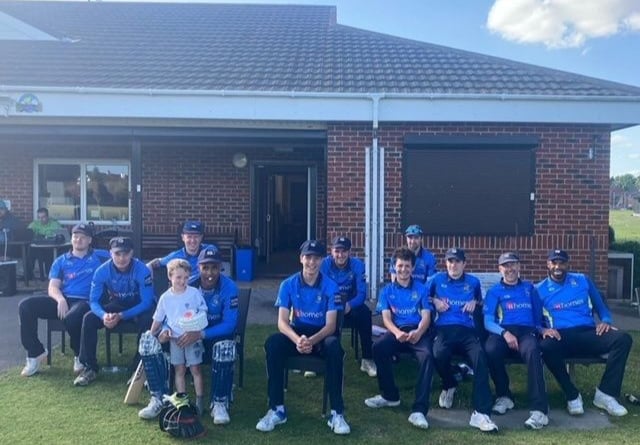 The delighted Alton team after their hard-fought victory