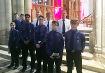 Alton Boys’ Brigade members took part in Platinum Jubilee procession
