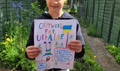 Cartwheeling Alton girl raises money for Ukrainian refugees